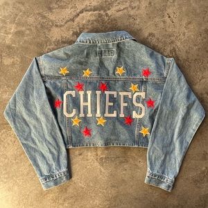 Kansas City Chiefs- Jean jacket - small